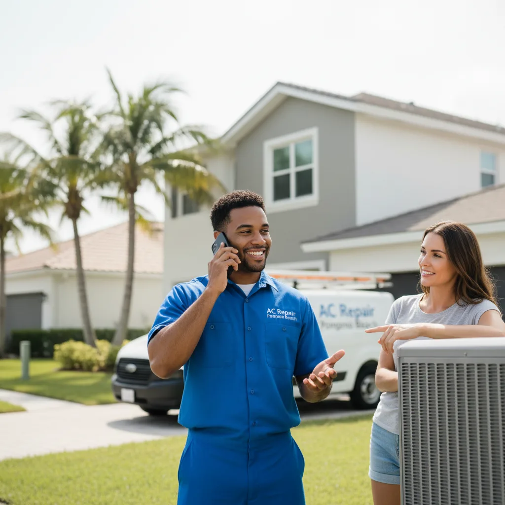 AC Repair Pompano Beach customer support in Garrett Park